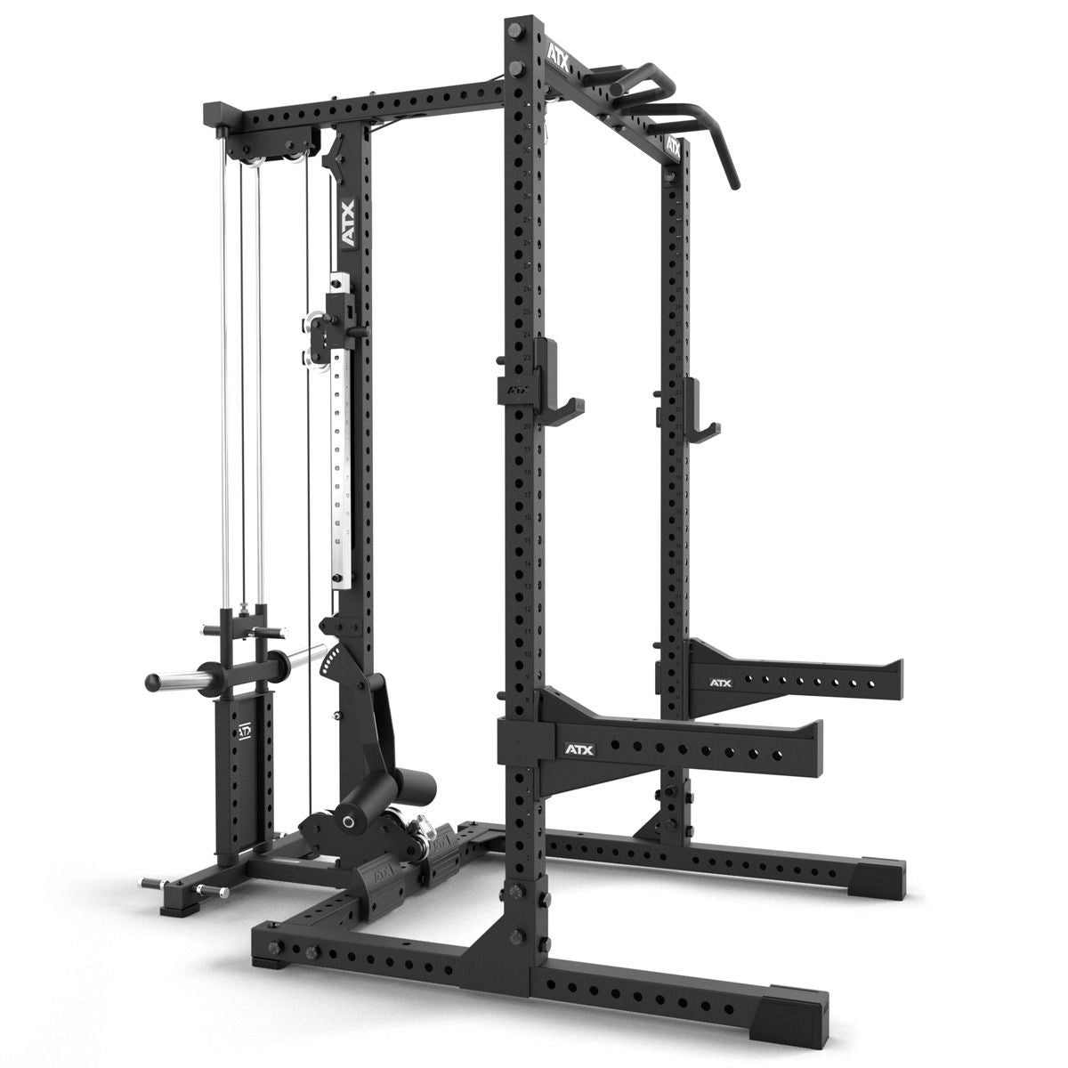 ATX® Half Rack 780 mit Latzug - Plate Load - Half Rack mit Kabelzug