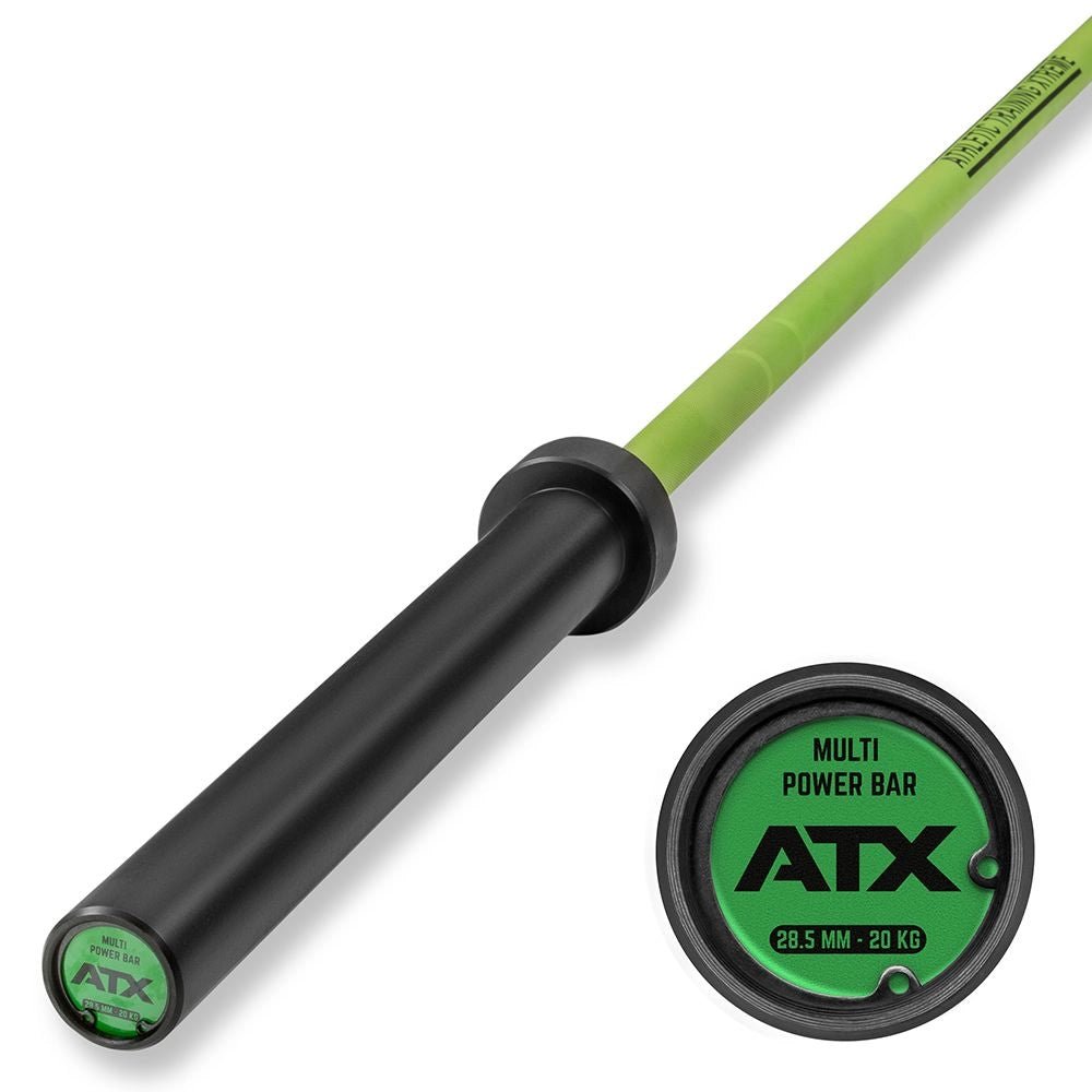 ATX® Multi Power Bar 220 cm x 50 mm - Cerakote (Zombie Green) - Olympische Langhantelstange