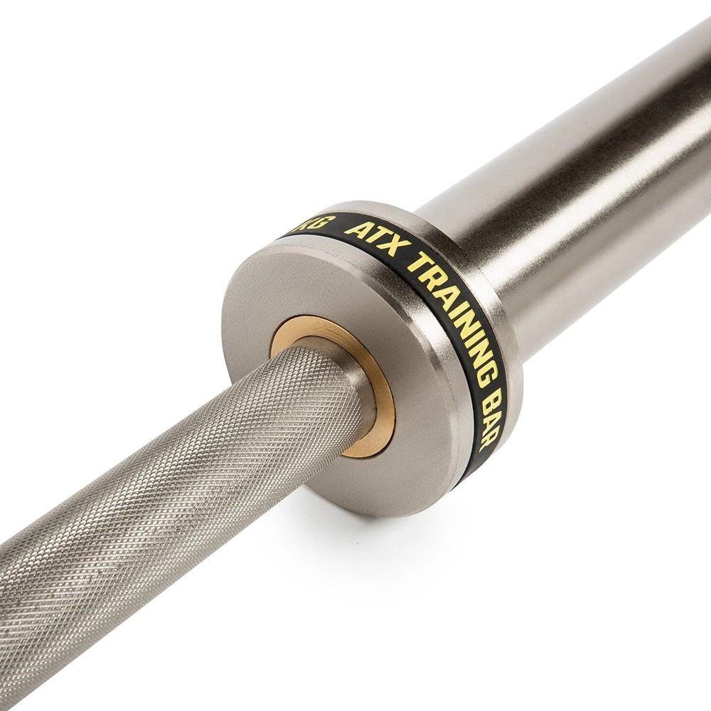 ATX® Olympic Hybrid Training Bar 220 cm x 50 mm - Chrom - Olympische Langhantelstange