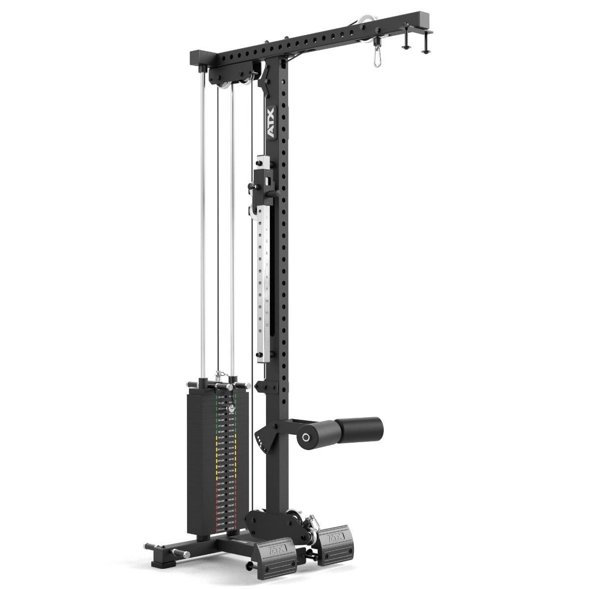 ATX® Latzug Option für MPX - 780 - 125 kg Steckgewichte - Seilzug / Latzug Anbau