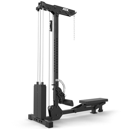 ATX® Latzug / Ruderzug LMSW - 700 - mit 115 kg Steckgewichte - Latzug / Ruderzug Kombo (Stack Weight)