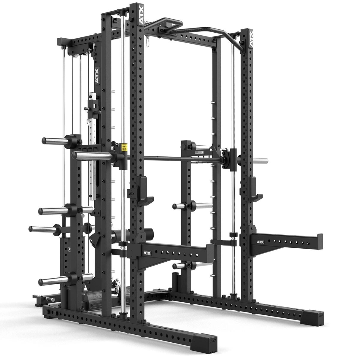 ATX® Multipresse - Rack MPX - 780 Komplettstation mit Latzugstation - Plate Load Ø 50 mm - Multipresse mit Kabelzug