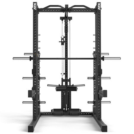ATX® Multipresse - Rack MPX - 780 Komplettstation mit Latzugstation - Plate Load Ø 50 mm - Multipresse mit Kabelzug