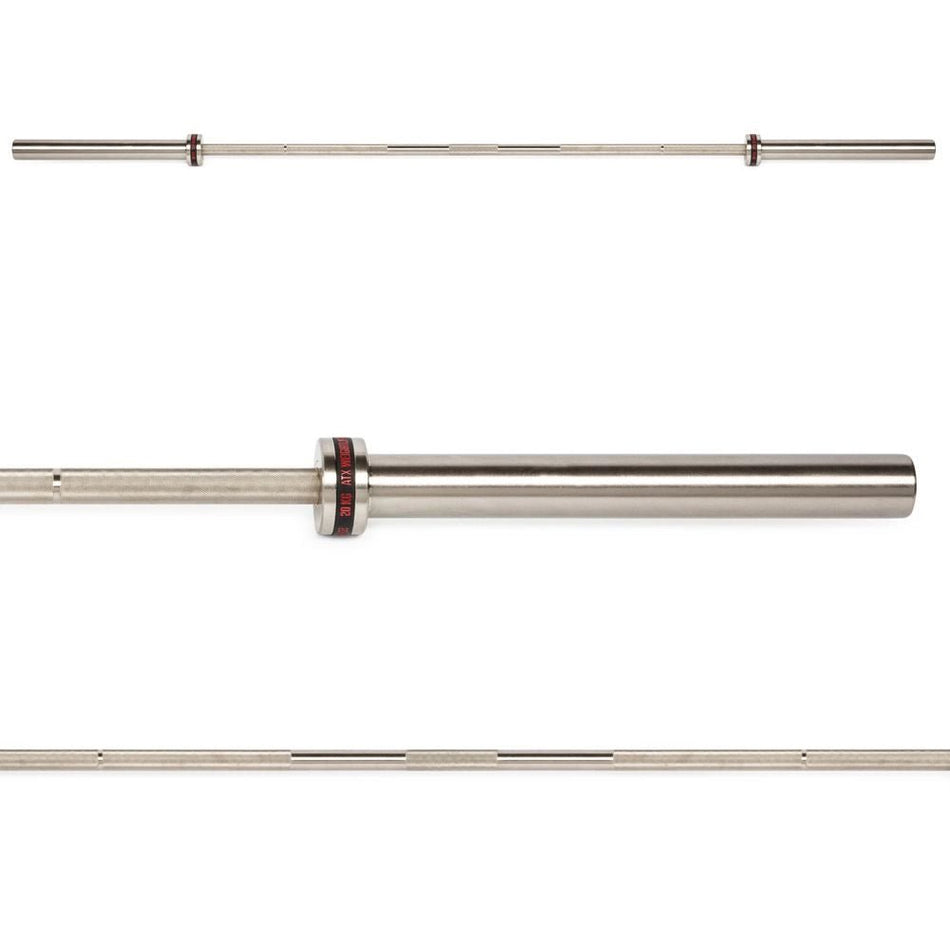 ATX® Weightlifting Bar 220 cm x 50 mm - Chrom - Olympische Langhantelstange