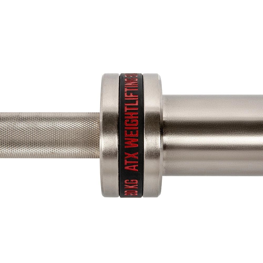 ATX® Weightlifting Bar 220 cm x 50 mm - Chrom - Olympische Langhantelstange