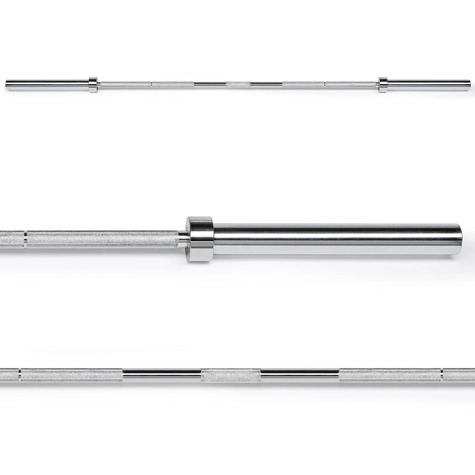 Súlyzórúd 220 cm x 50 mm - 15 kg - króm - ECO sorozat