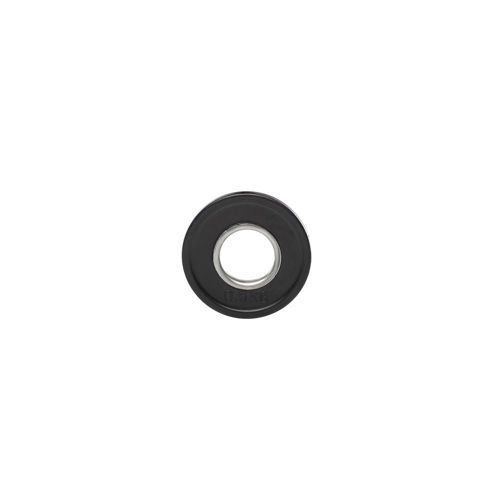 Hantelscheiben Gummi - Gripper - 50 mm - schwarz - Gummierte Hantelscheibe 50 mm