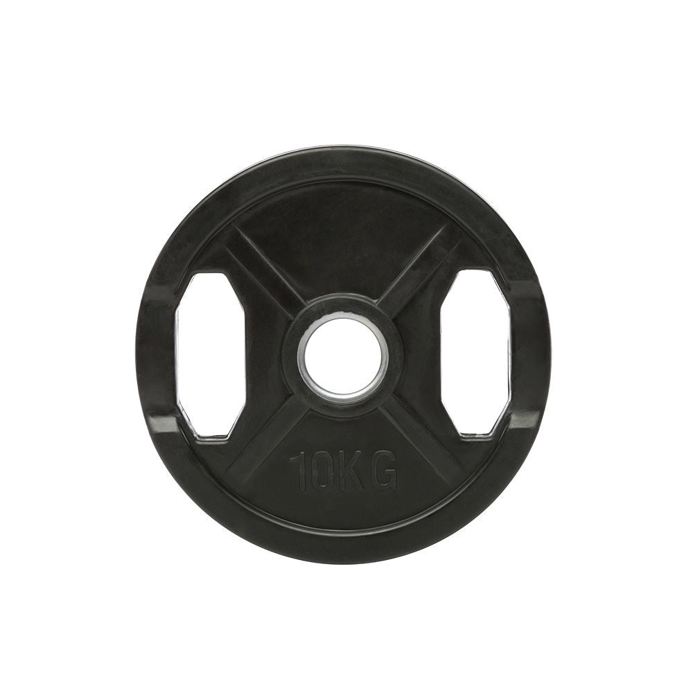 Hantelscheiben Gummi - Gripper - 50 mm - schwarz - Gummierte Hantelscheibe 50 mm
