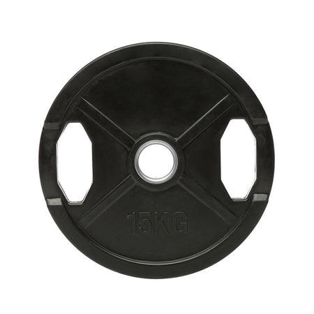 Hantelscheiben Gummi - Gripper - 50 mm - schwarz - Gummierte Hantelscheibe 50 mm