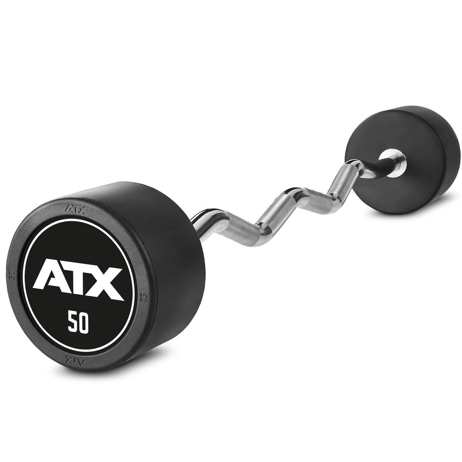 SZ-Kompakthanteln PRO Style gummiert - 10 bis 50 kg - mit ATX Logo